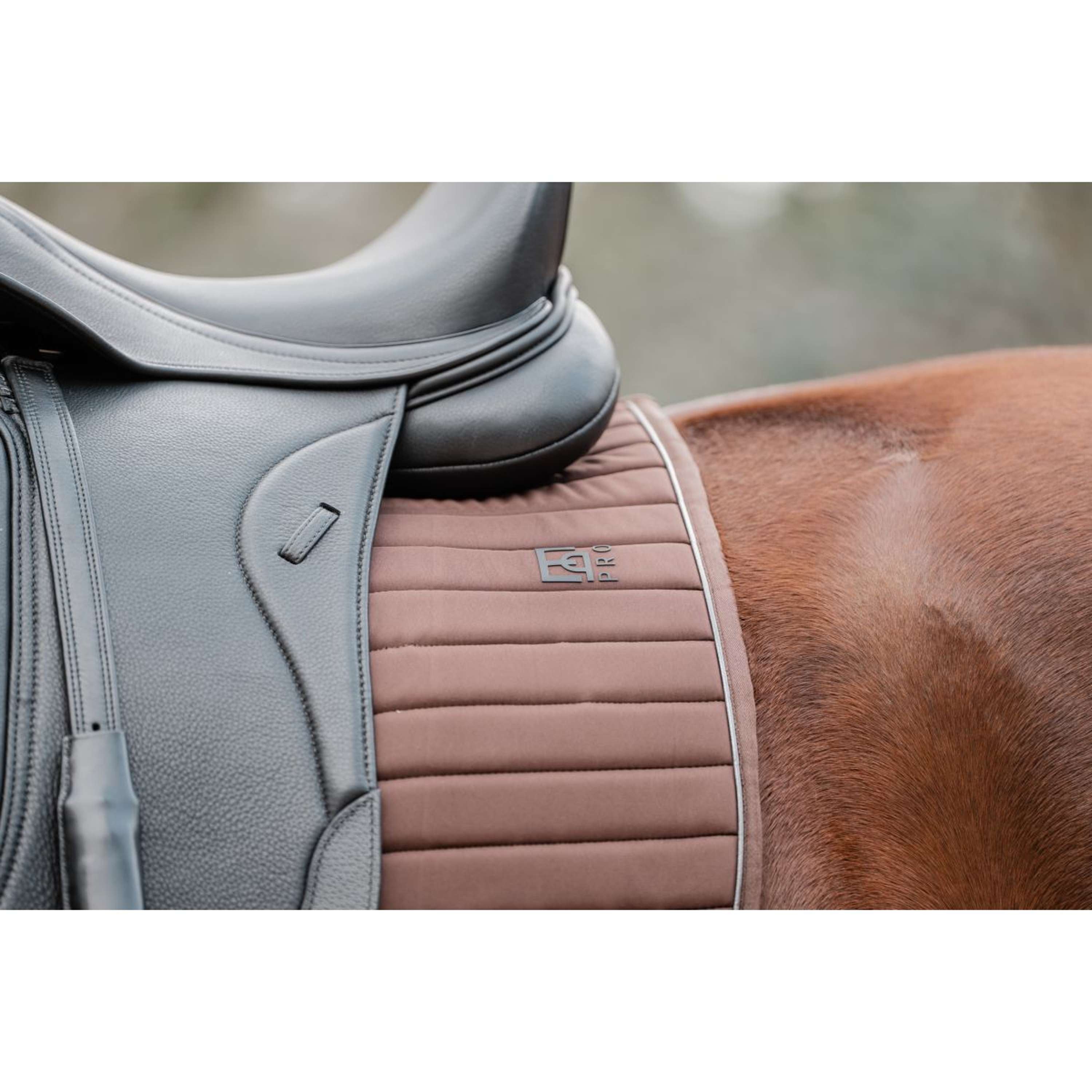 EQPRO Schabracke Softshell Dressur Schokolade