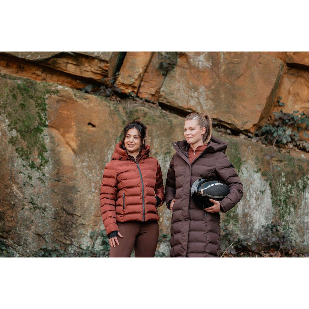 EQPRO Steppjacke Penelope Burnt Umber