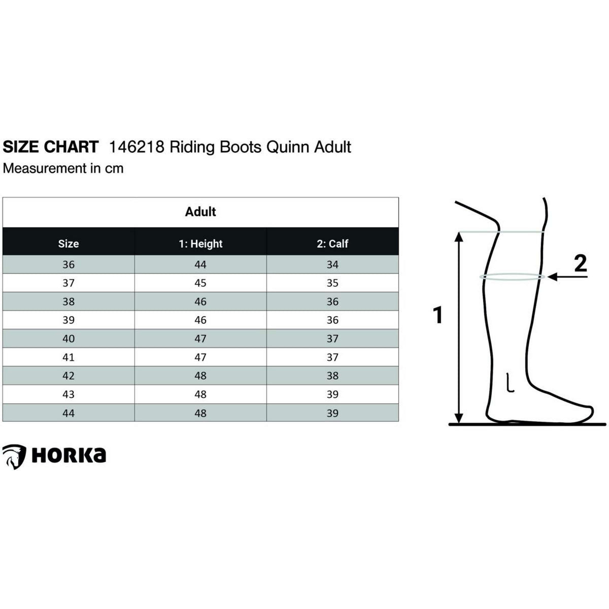 HORKA Stiefel Quinn Adult Braun