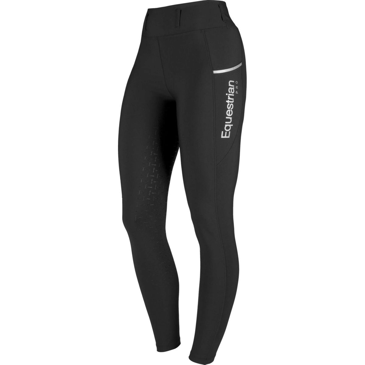 HORKA Reitleggings Perfection Schwarz/Silber