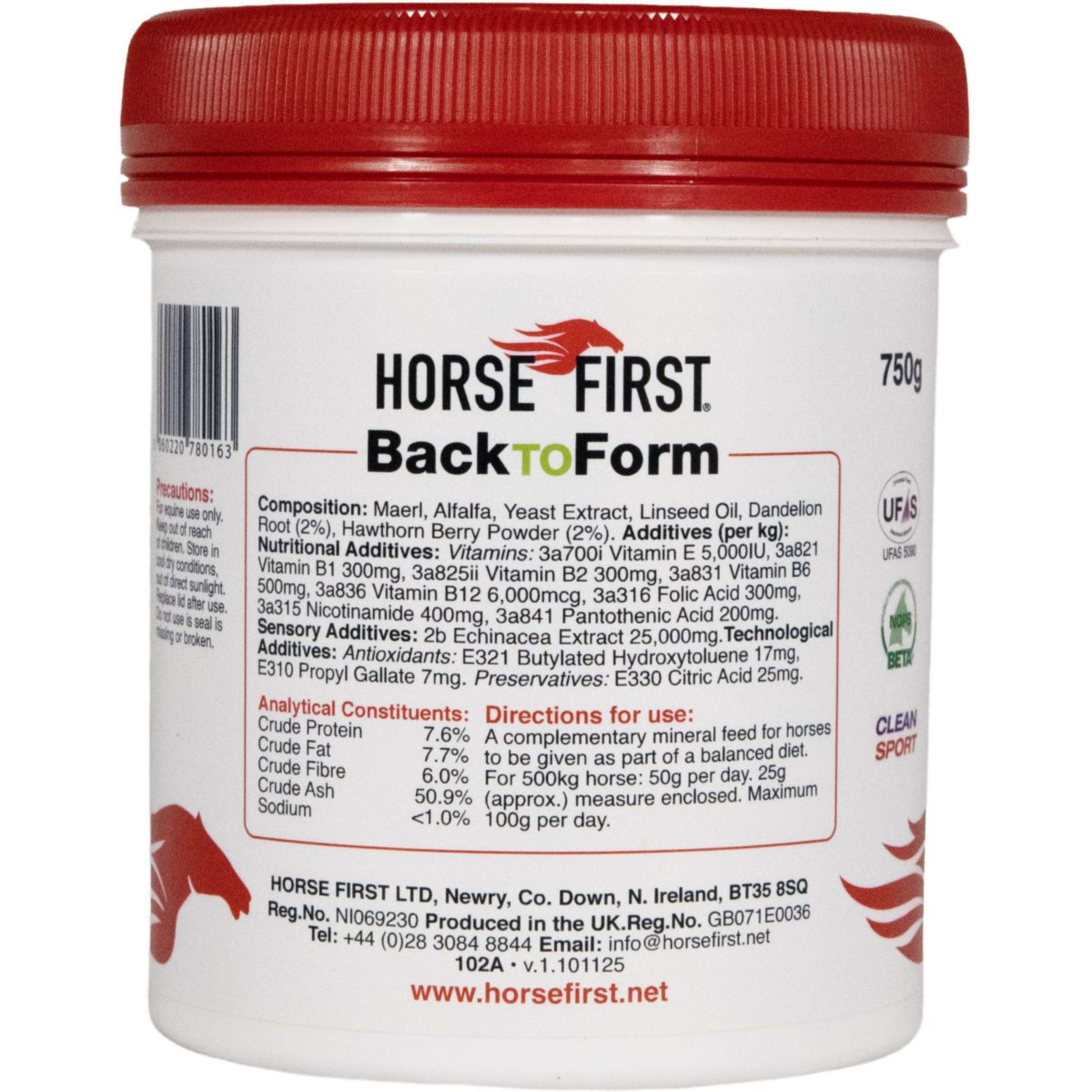 HorseFirst Back To Form HorseFirst Back To Form