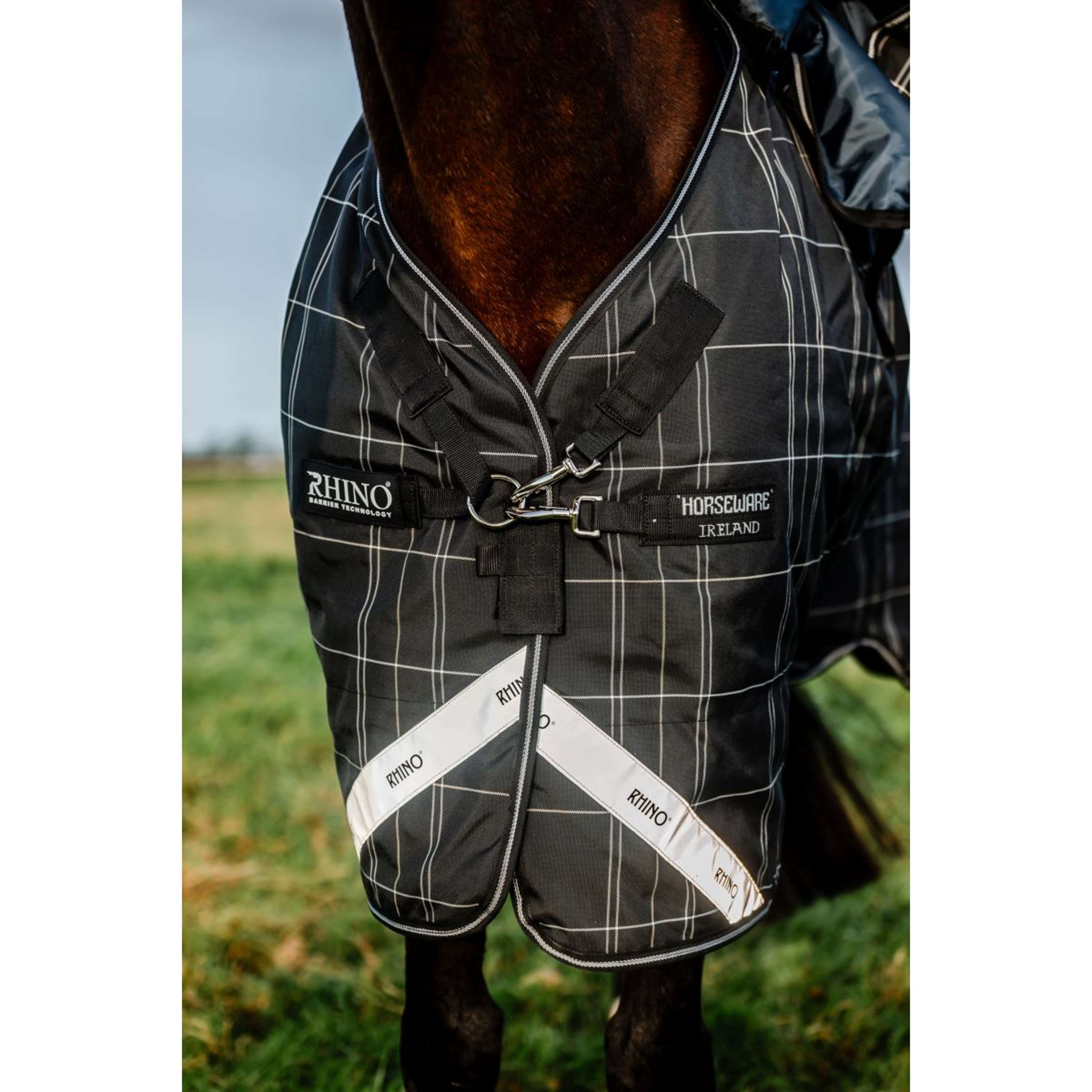 Rhino Plus Turnout Bundle 0g + 200g Black Check/Schwarz/Weiß