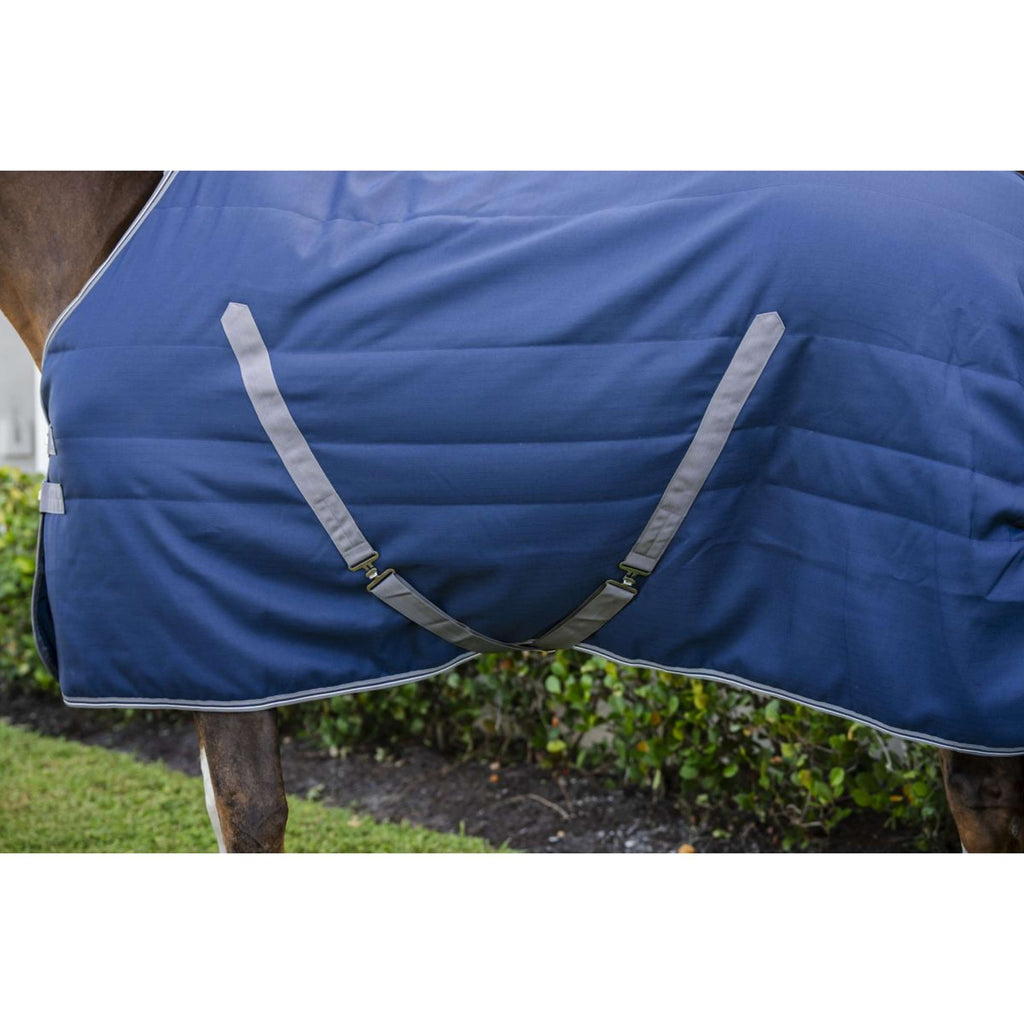 Rambo Stalldecke 100g Navy/Thunderstorm Grey/Silver