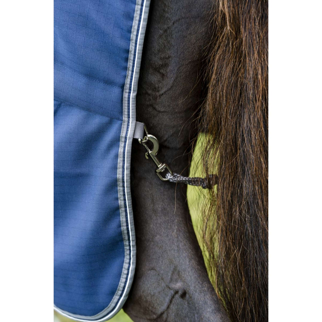 Rambo Stalldecke 100g Navy/Thunderstorm Grey/Silver