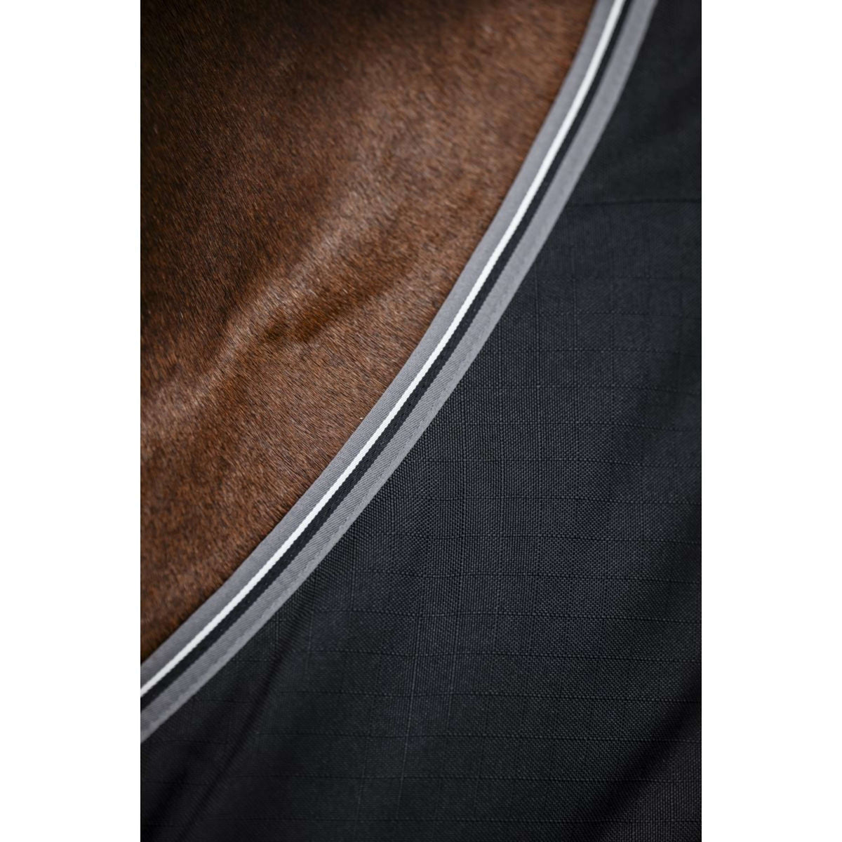 Rambo Stalldecke 100g Black/Thunderstorm Grey/Silver