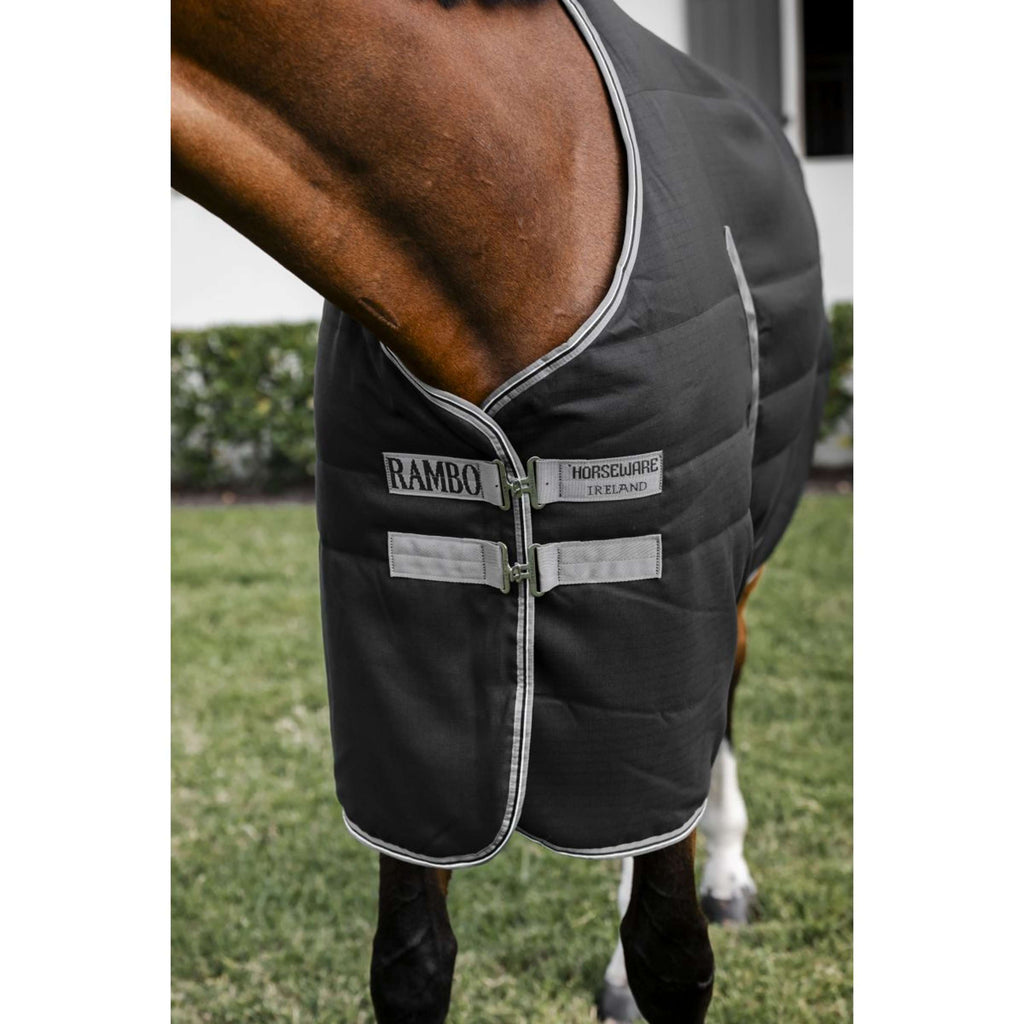 Rambo Stalldecke 100g Black/Thunderstorm Grey/Silver