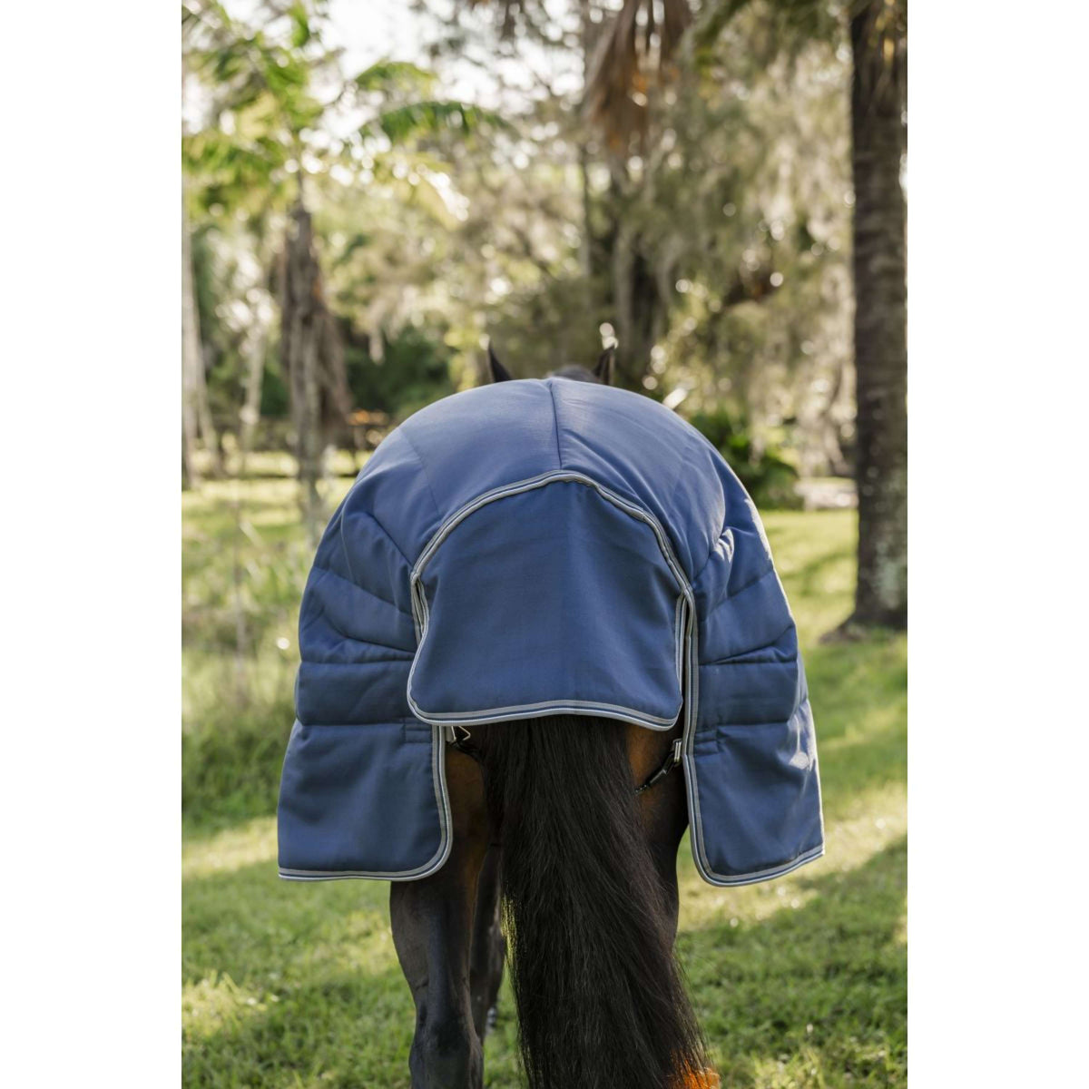 Rambo Optimo Stalldecke 200g Navy/Thunderstorm Grey/Silver