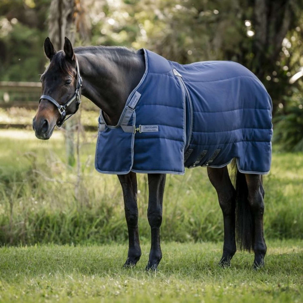 Rambo Optimo Stalldecke 400g Navy/Thunderstorm Grey/Silver