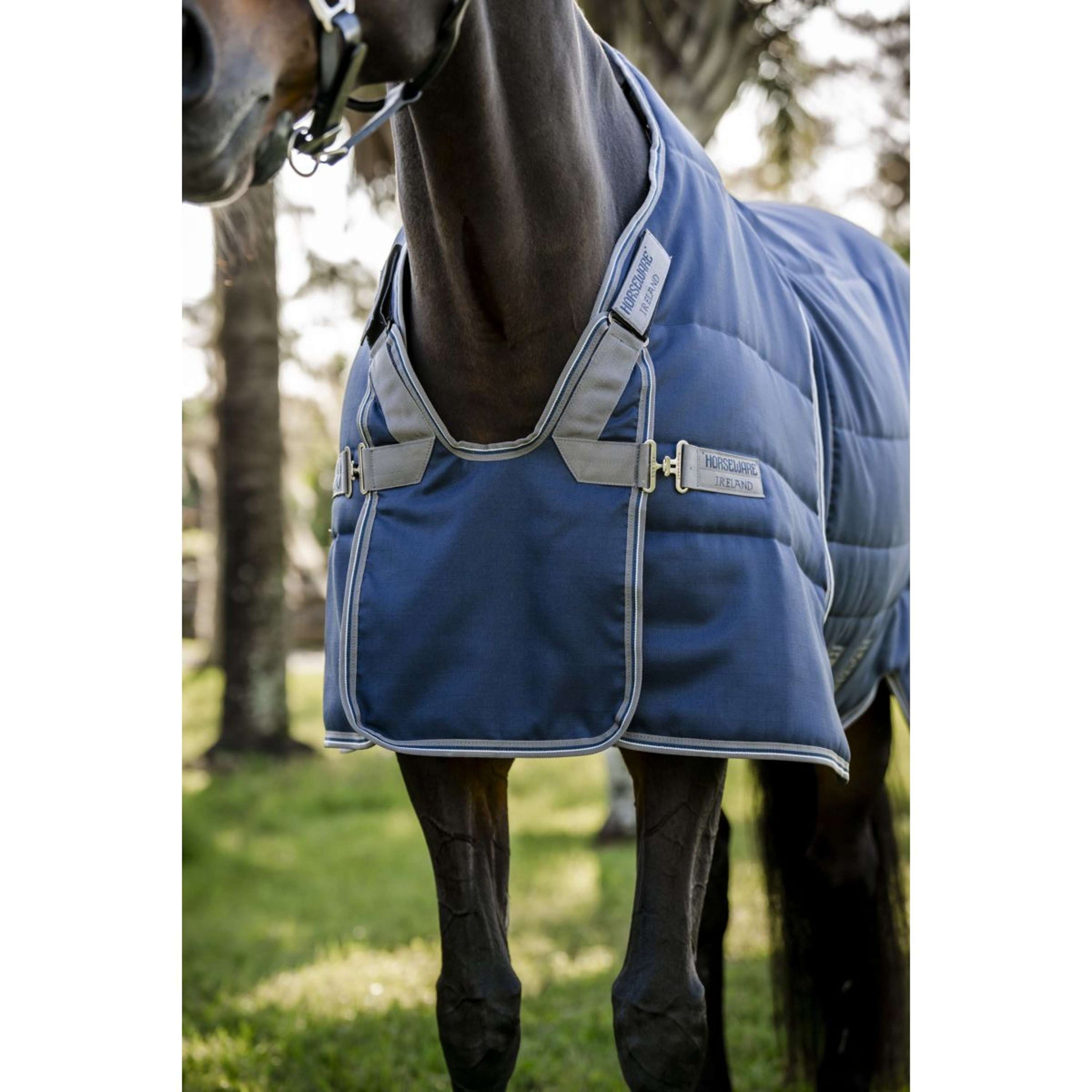 Rambo Optimo Stalldecke 200g Navy/Thunderstorm Grey/Silver
