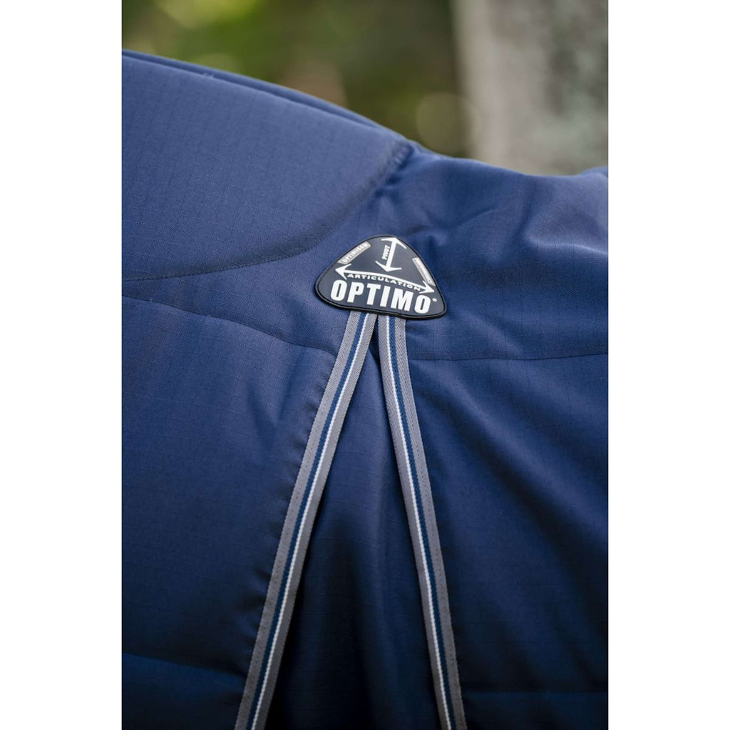 Rambo Optimo Stalldecke 400g Navy/Thunderstorm Grey/Silver