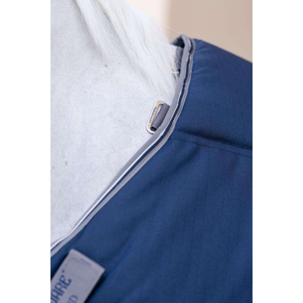 Rambo Optimo Stalldecke Plus 400g Navy/Thunderstorm Grey/Silver