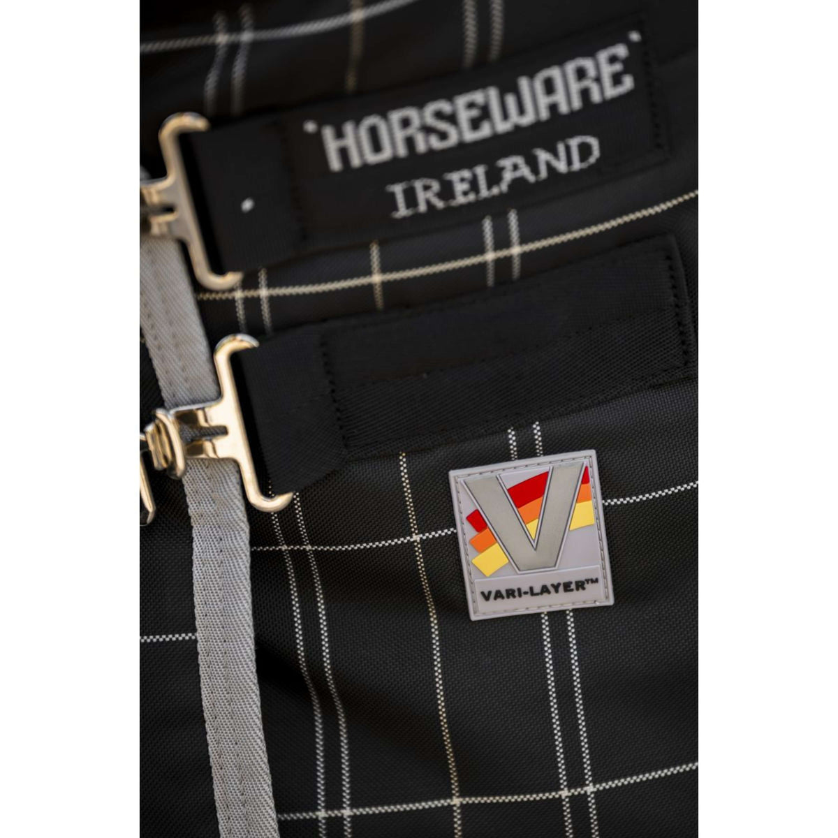 Rhino Stable 350g Varilayer Black/Grey/White Check/Gray