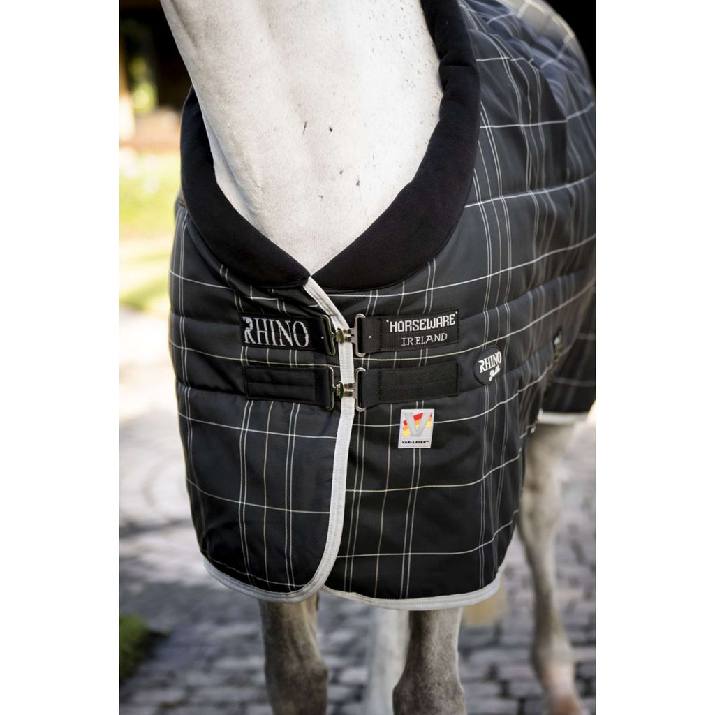 Rhino Stable 350g Varilayer Black/Grey/White Check/Gray