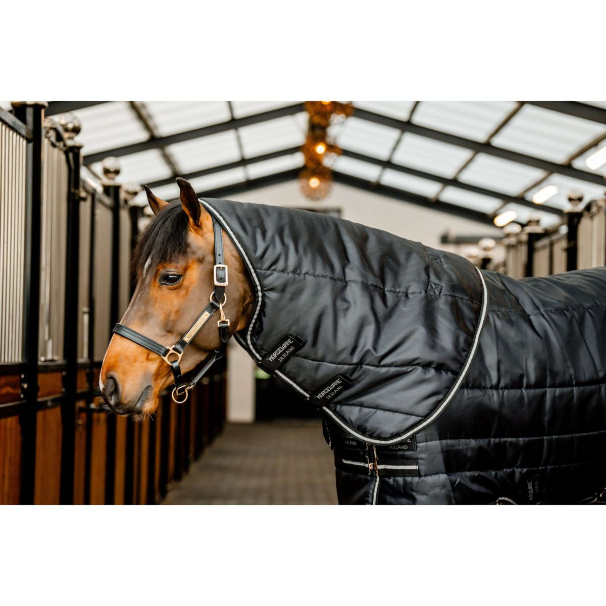 Horseware Easy-Layer Stable Halsstuk 100g Schwarz/Schwarz