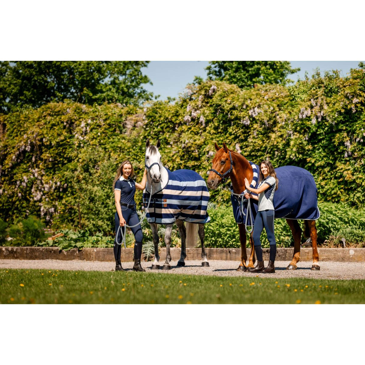 Horseware Fleece Cooler Newmarket Witney Navy