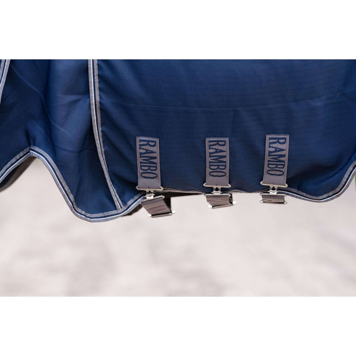 Rambo Optimo Stalldecke New Navy/Thunderstorm Grey/Silver