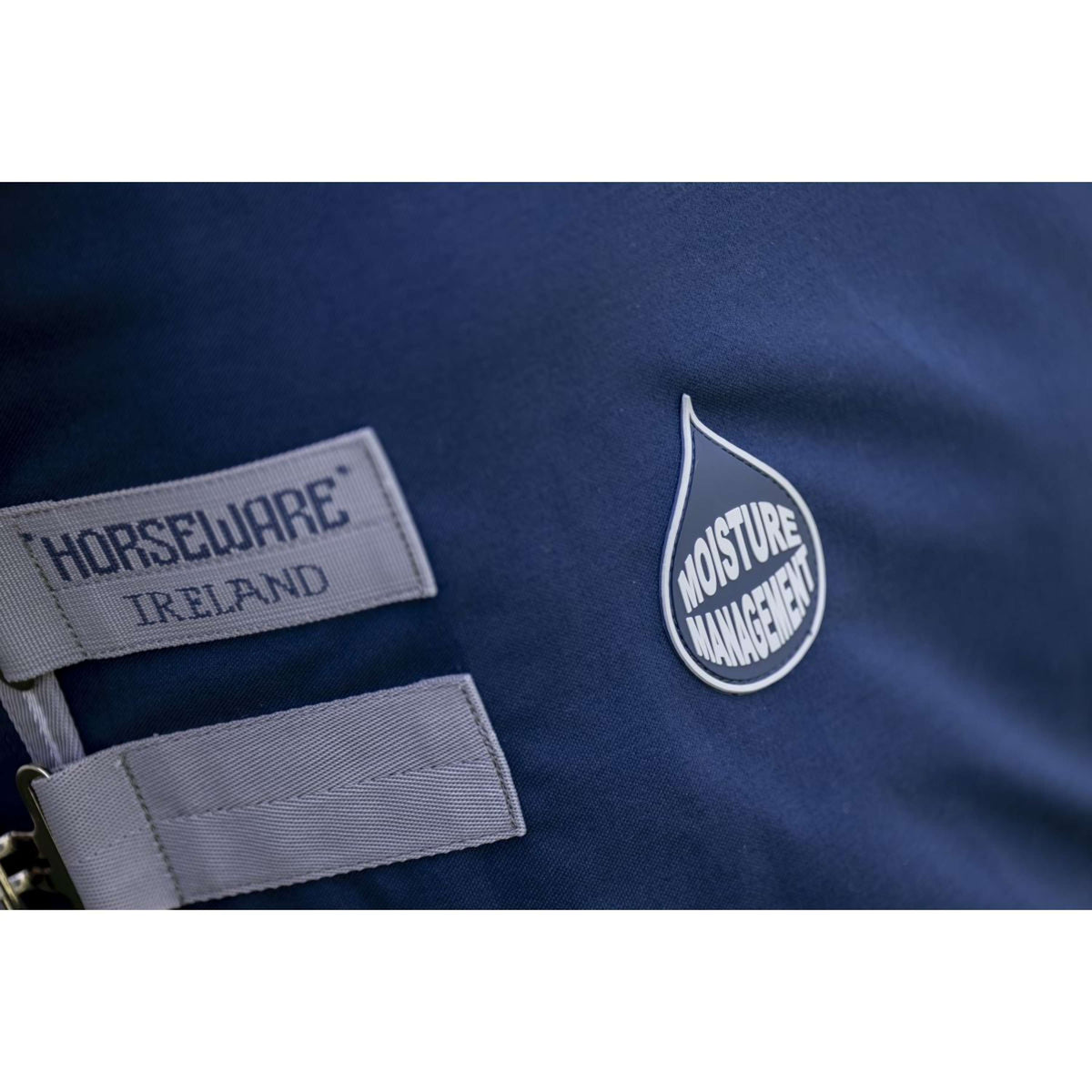 Amigo Stalldecke Navy/Titanium Grey/Silver