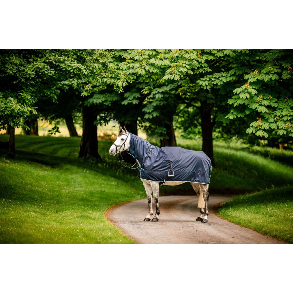 Horseware Regenausreitdecke Newmarket Witney Navy