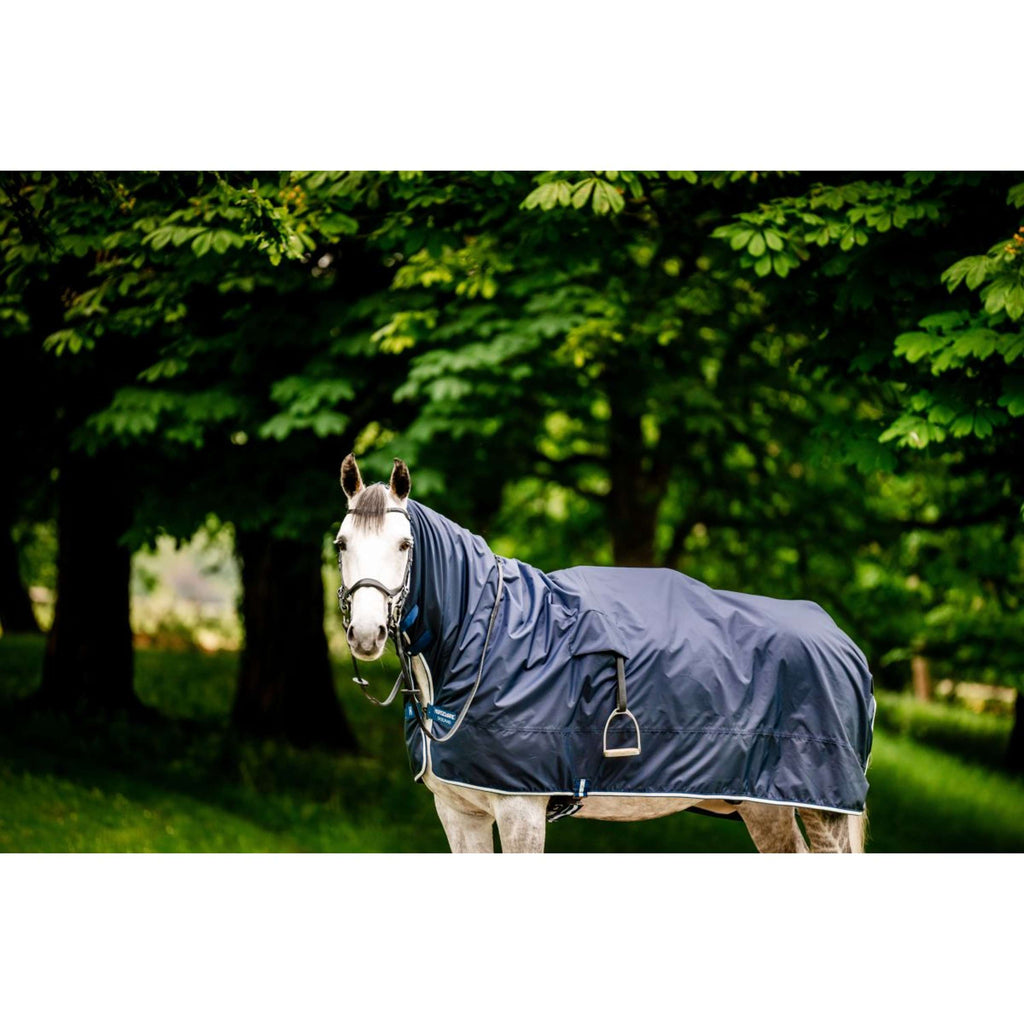 Horseware Regenausreitdecke Newmarket Witney Navy