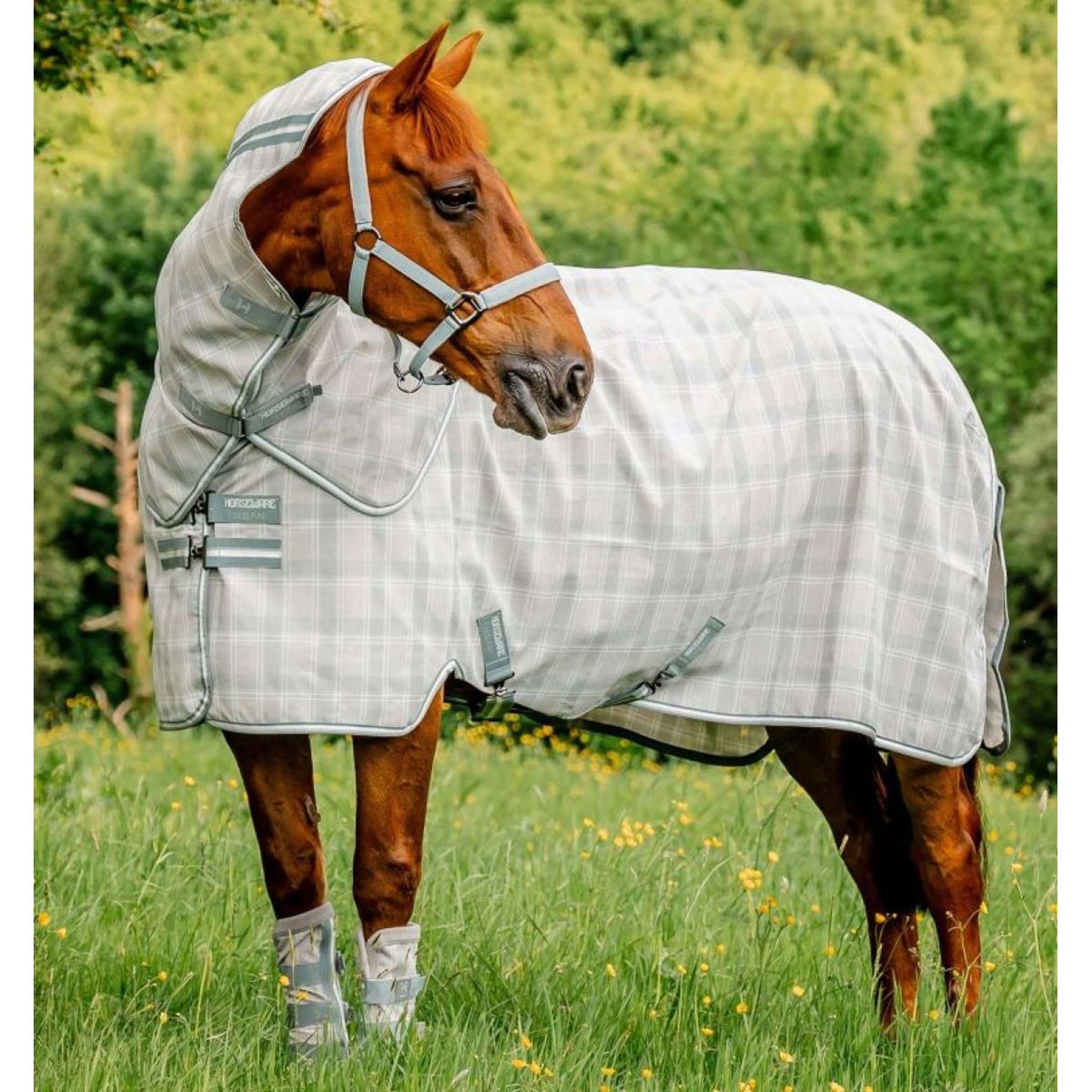 Horseware Fliegendecke Newmarket Plus Witney Charcoal