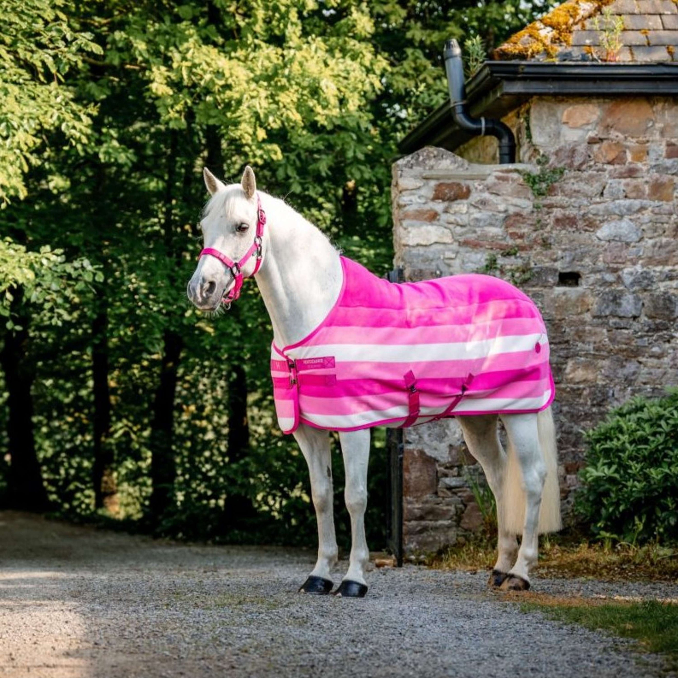 Horseware Fleece Cooler Newmarket Pony Witney Pink Horseware Fleece Cooler Newmarket Pony Witney Pink