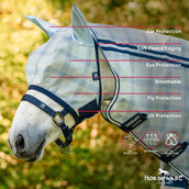 Horseware Fliegenmaske Newmarket Witney Navy