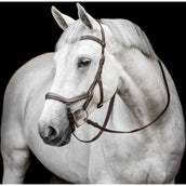 Horseware Micklem Deluxe Competition Bridle Dark Havana