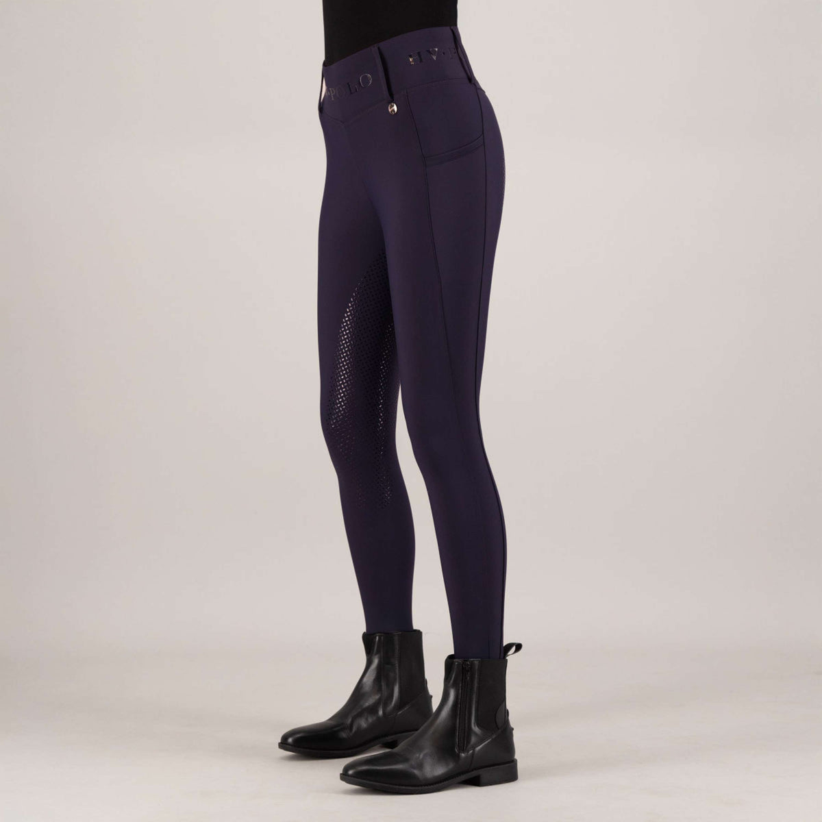 HV Polo Reitleggings HVPFavourite Full Grip Navy