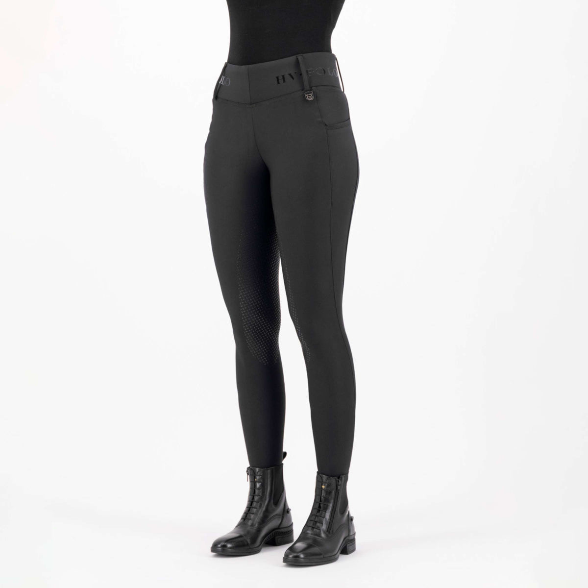 HV Polo Reitleggings HVPFavourite Full Grip Schwarz