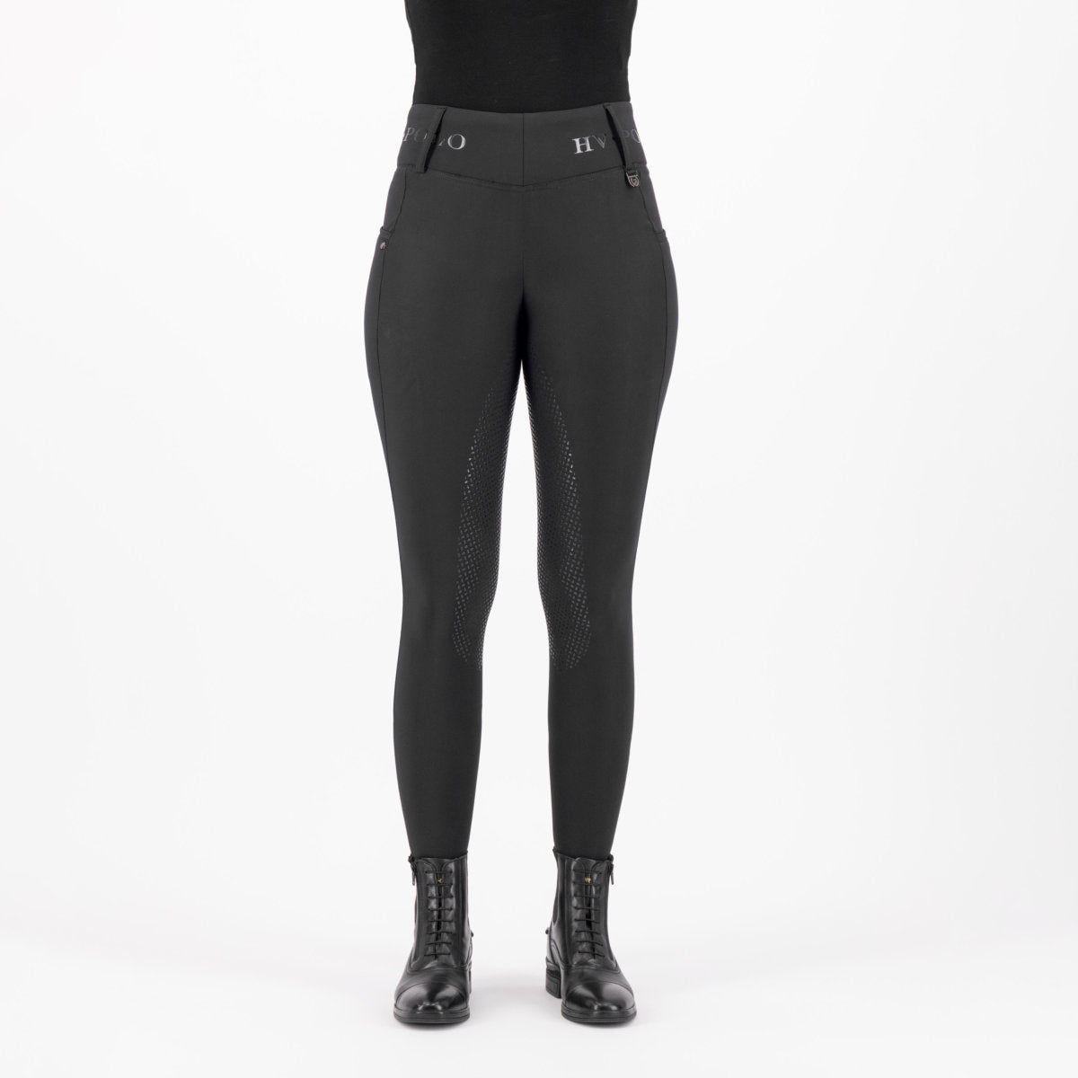 HV Polo Reitleggings HVPFavourite Full Grip Schwarz