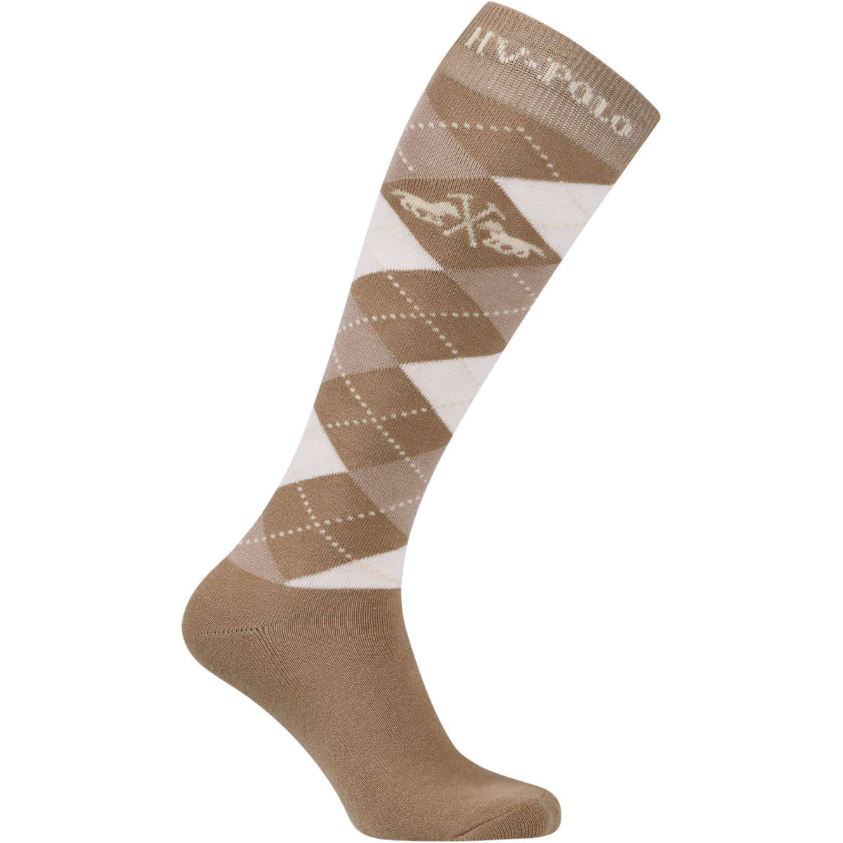 HV Polo Reitsocken HVPArgyle Champagne