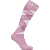 HV Polo Reitsocken HVPArgyle Pretty Pink