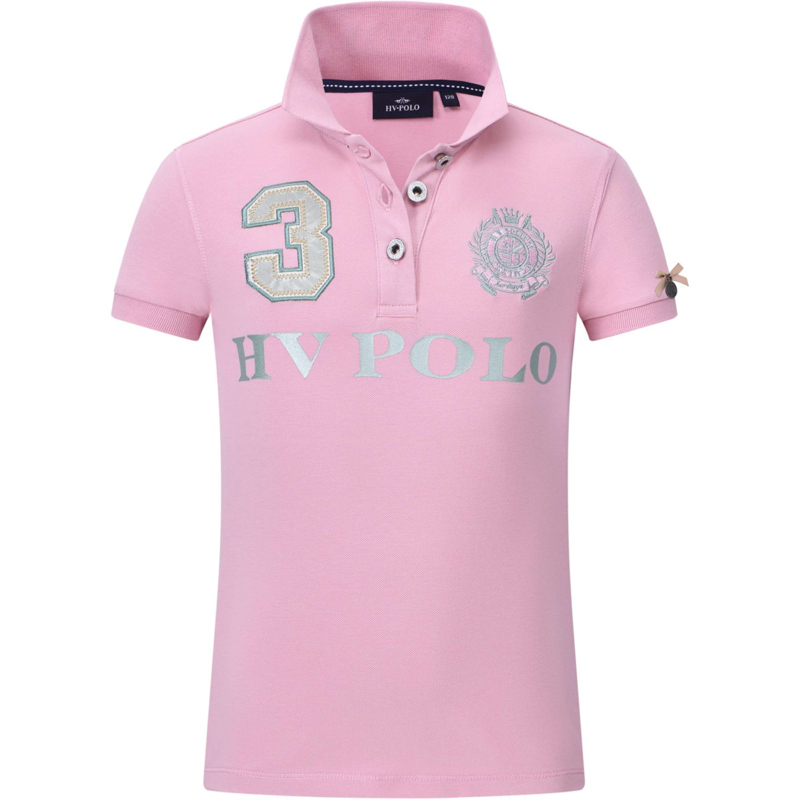 HV Polo Polo Shirt Favouritas EQ Kids Pretty Pink HV Polo Polo Shirt Favouritas EQ Kids Pretty Pink