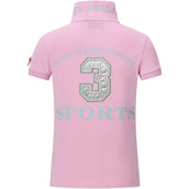 HV Polo Polo Shirt Favouritas EQ Kids Pretty Pink
