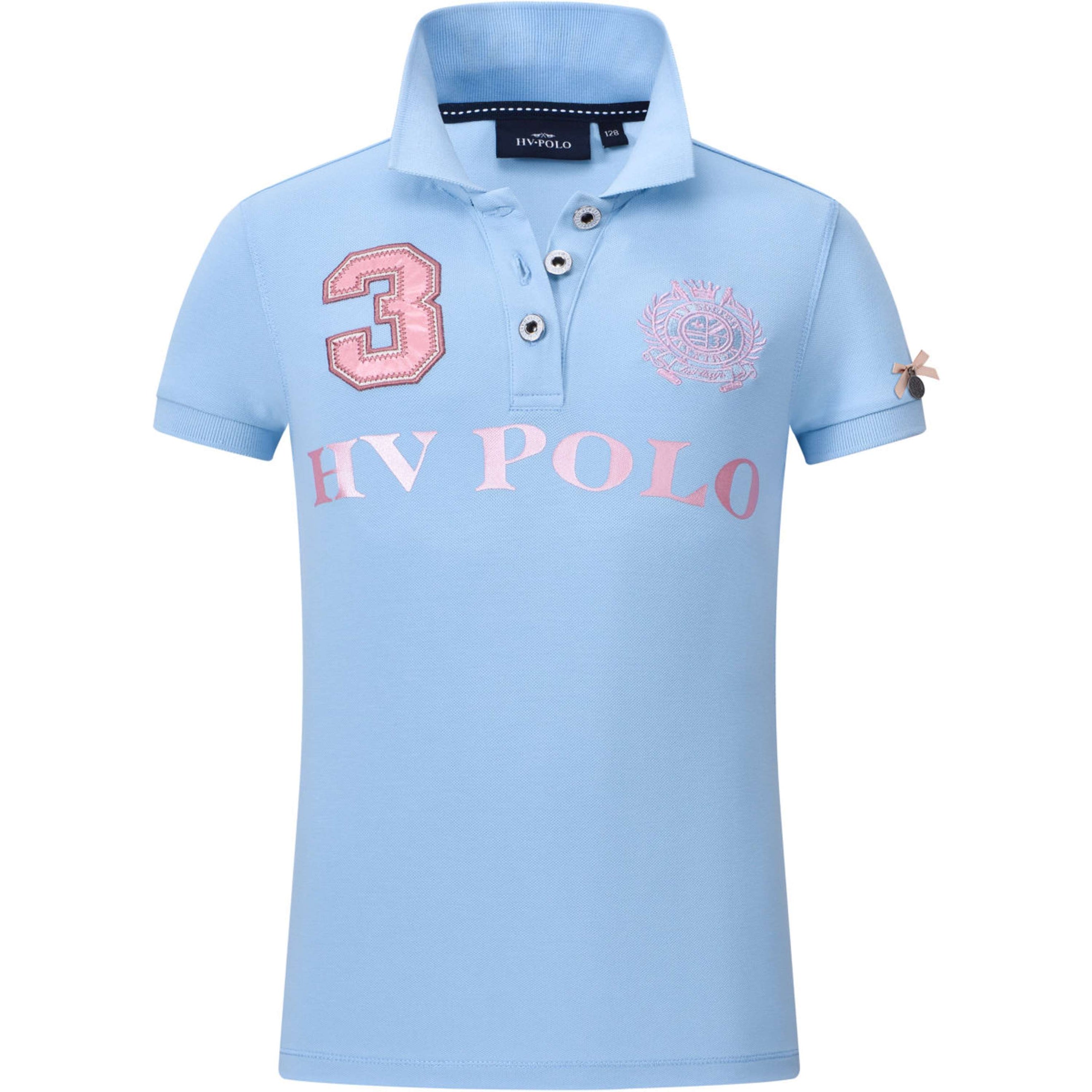 HV Polo Polo Shirt Favouritas EQ Kids Powder Blue HV Polo Polo Shirt Favouritas EQ Kids Powder Blue