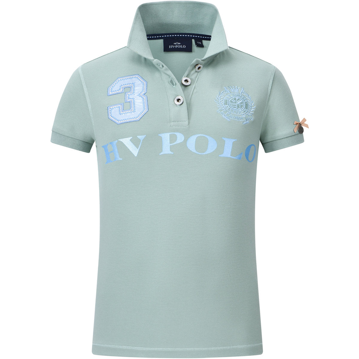 HV Polo Polo Shirt Favouritas EQ Kids Aqua Sky