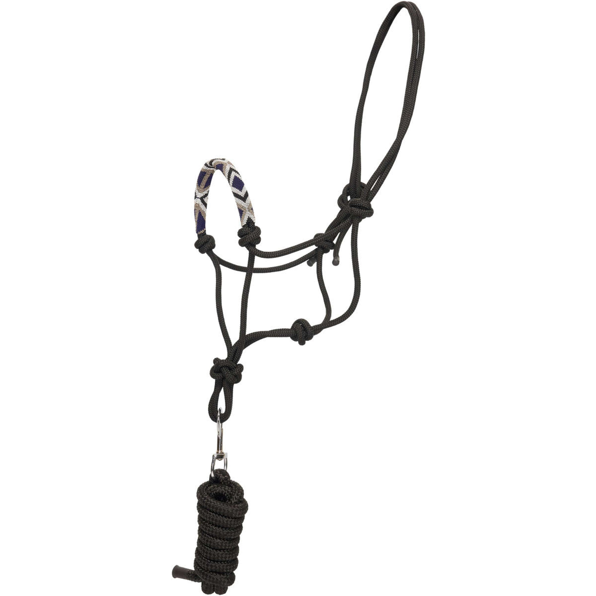 HV Polo Knotenhalfter HVPLamu Schwarz