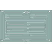 HV Polo Boxenschild HVPPolo Englisch Aqua Sky