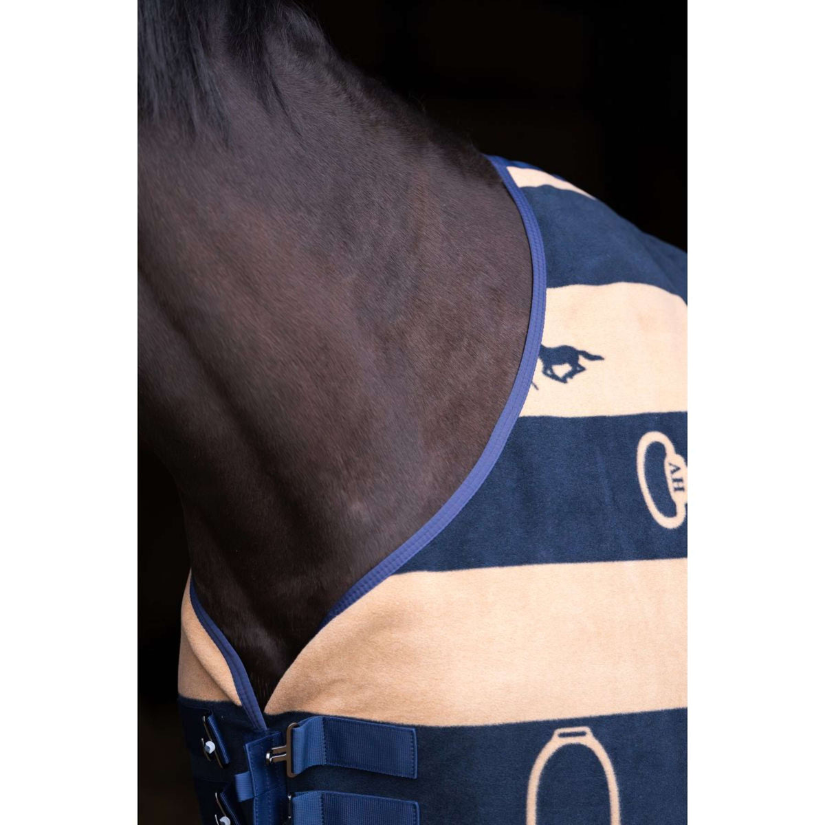 HV Polo Fleecedecke HVPGwenny Navy/Camel