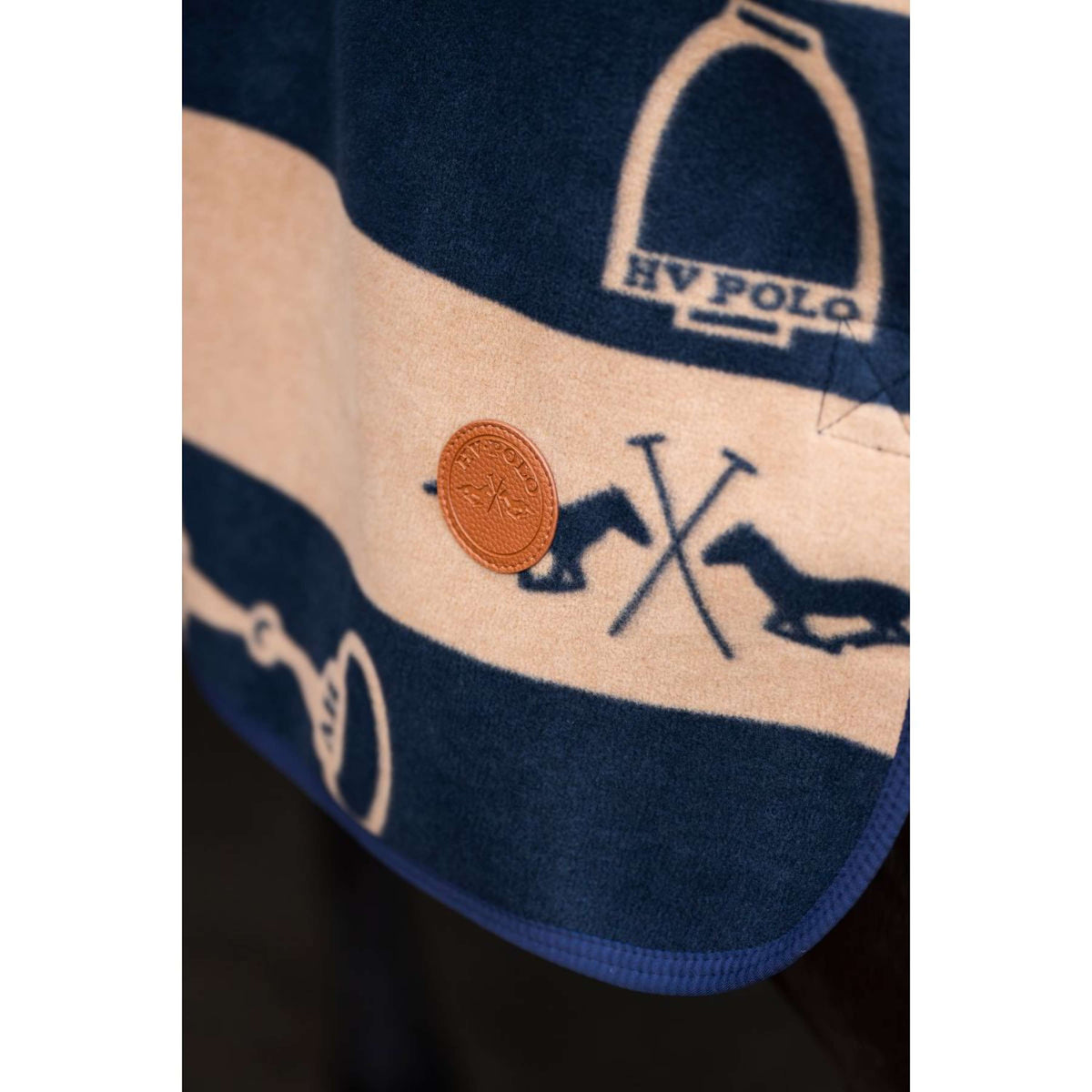HV Polo Fleecedecke HVPGwenny Navy/Camel