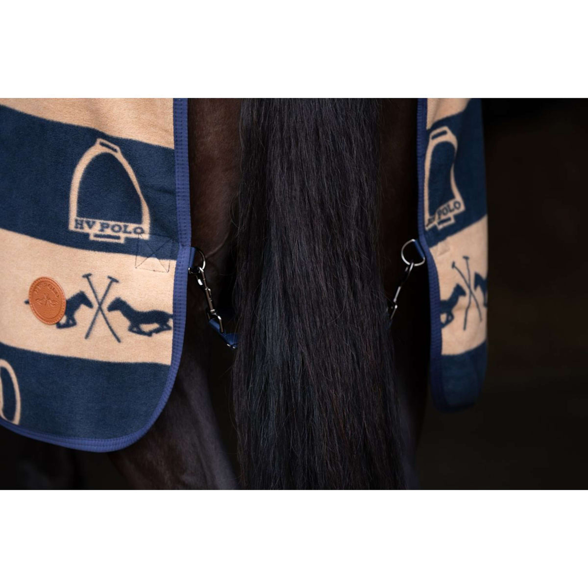 HV Polo Fleecedecke HVPGwenny Navy/Camel