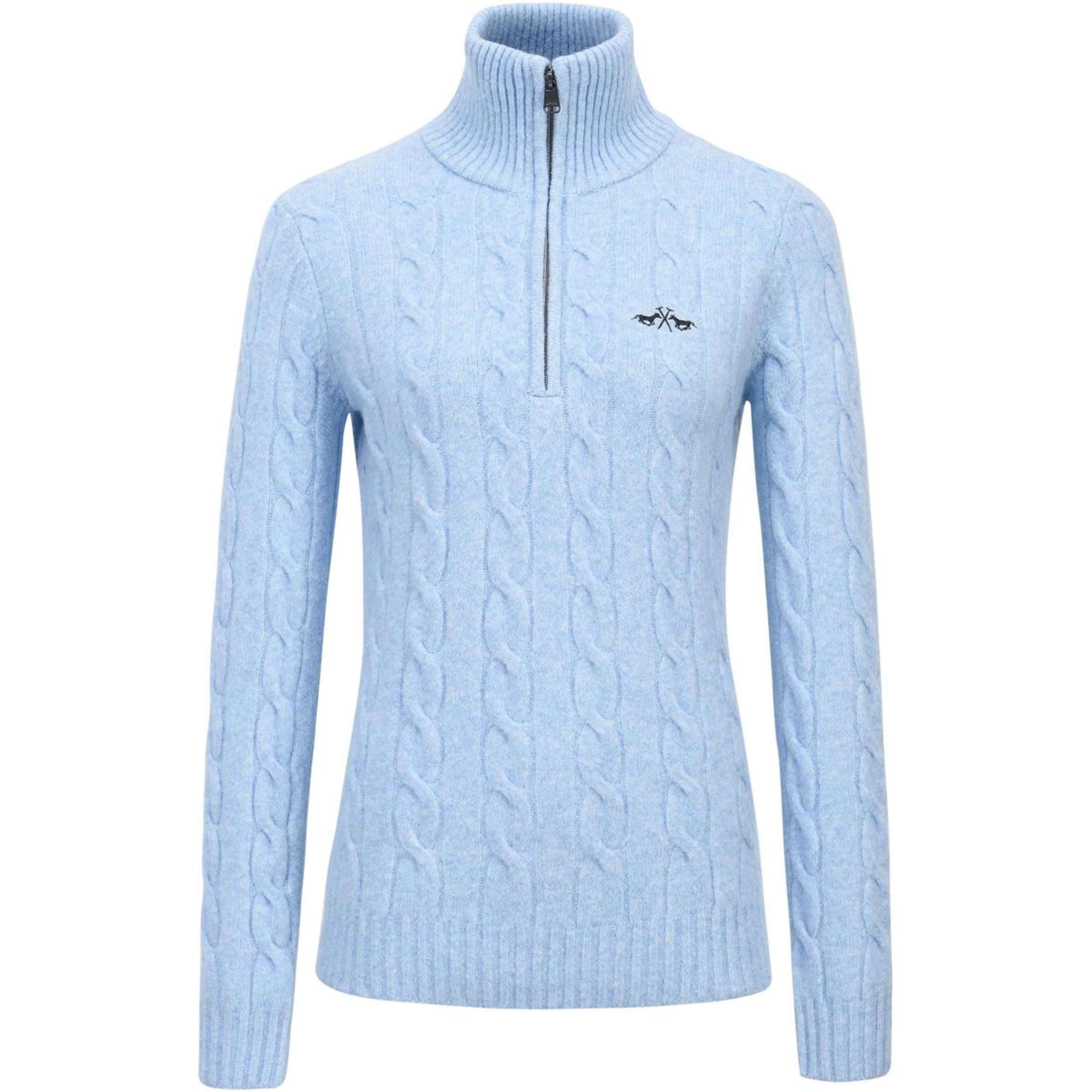 HV Polo Pullover HVPDunya Licht Blau