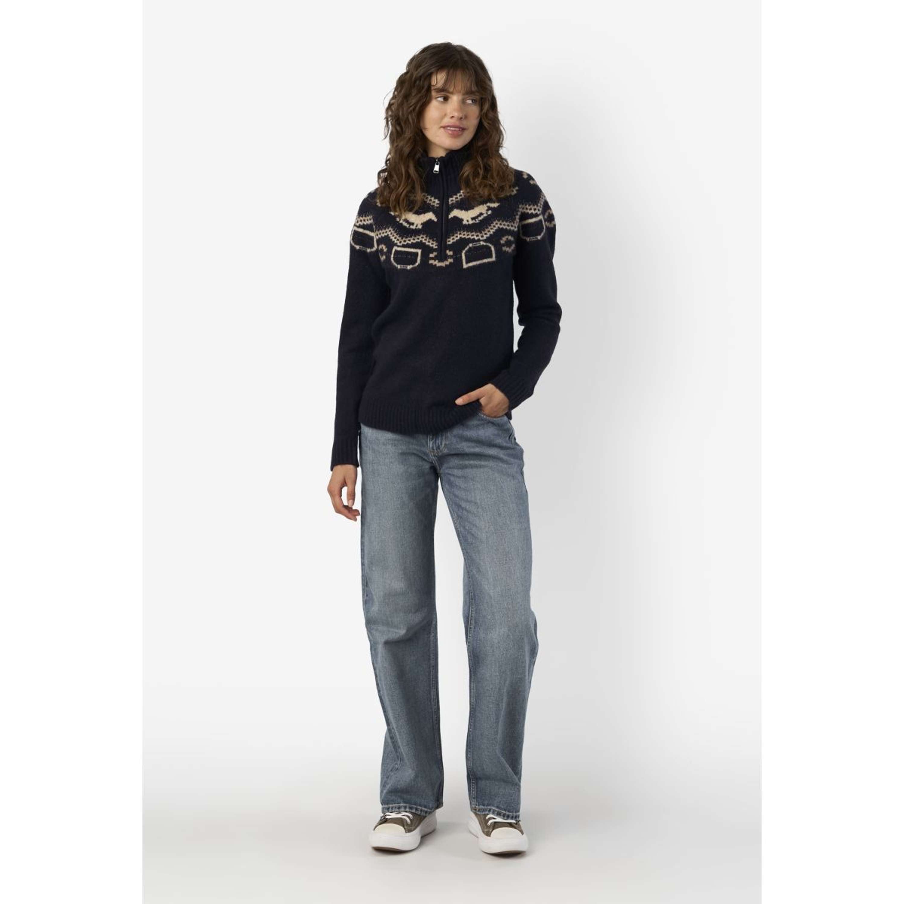 HV Polo Rollkragenpullover HVPJosie Navy