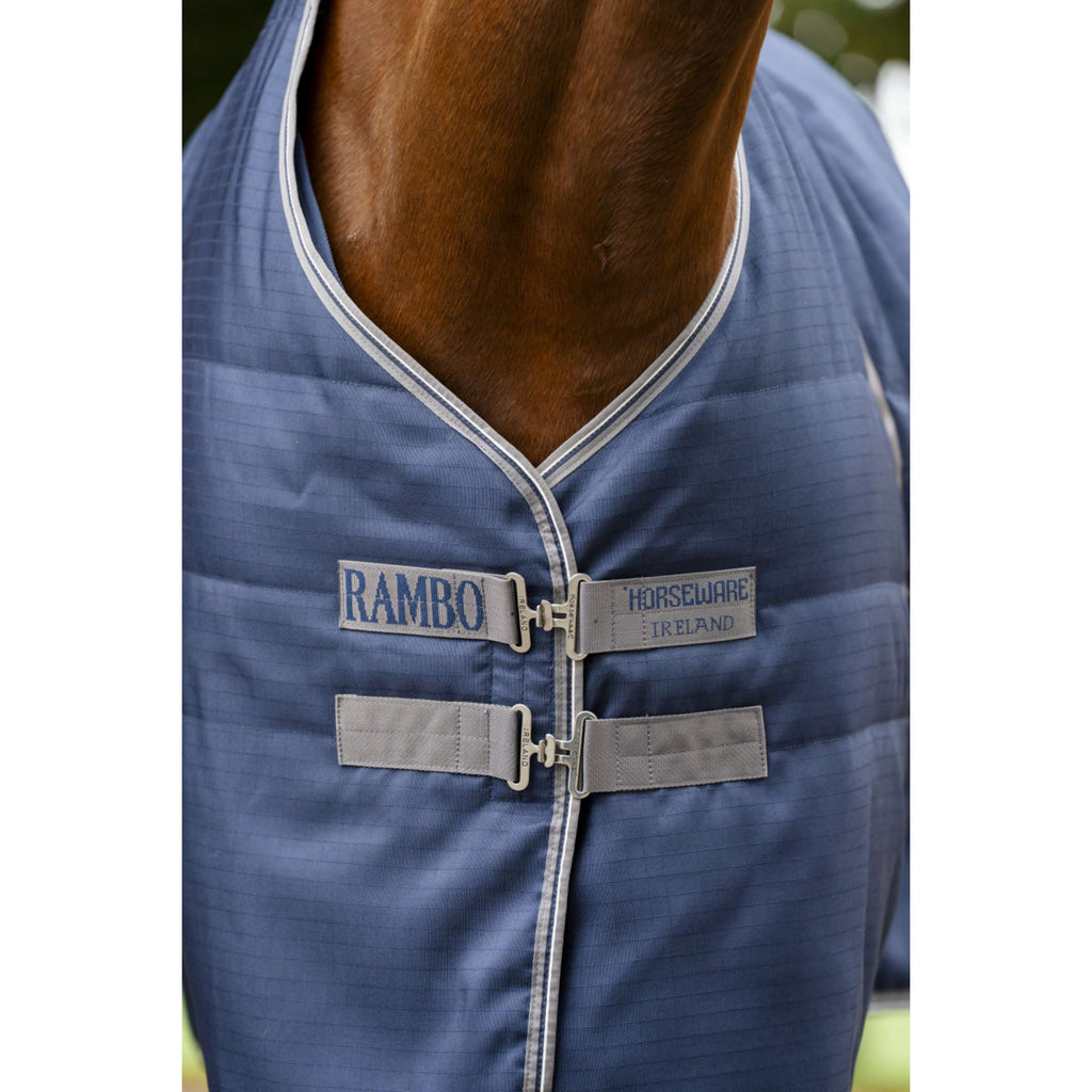Rambo Stalldecke 400g Navy/Thunderstorm Grey/Silver
