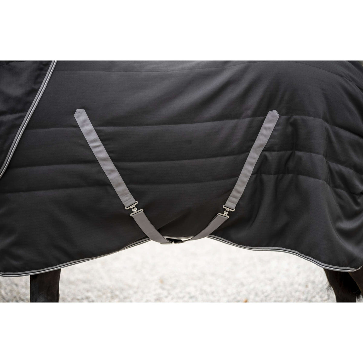 Rambo Stalldecke 400g Black/Thunderstorm Grey/Silver