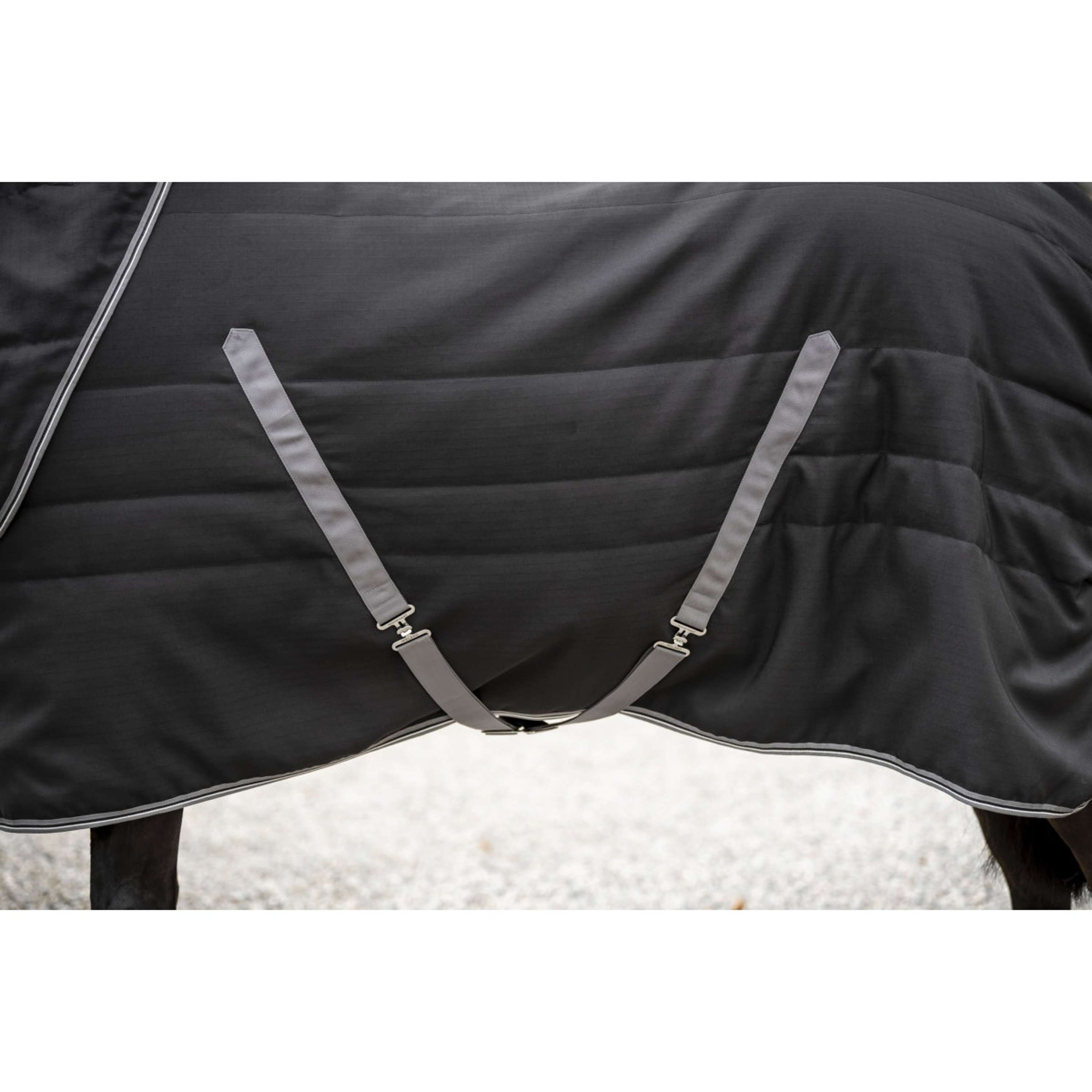 Rambo Stalldecke 100g Black/Thunderstorm Grey/Silver