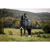 Amigo Turnout Rug FieldSafe Reflectech Plus 1200D 0g Black/Reflective/Black