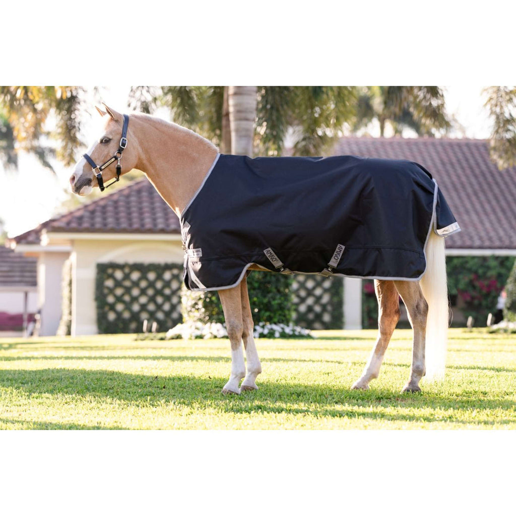 Amigo Turnout 1200D Pony 0g Schwarz/Titangrau/Silber