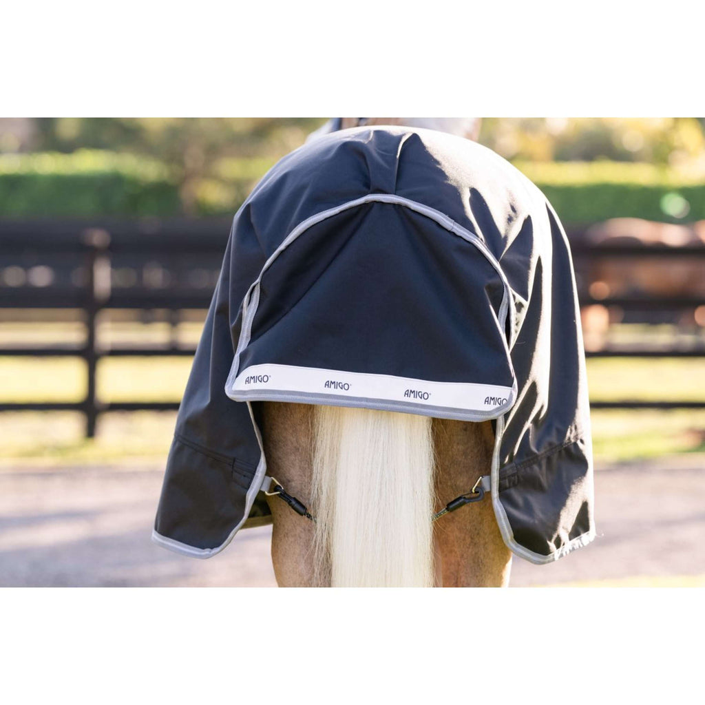 Amigo Turnout 1200D Pony 0g Schwarz/Titangrau/Silber