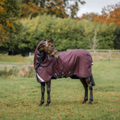 Amigo Turnout Plus 1200D 100g Burgundy/Navy/Titanium Grey